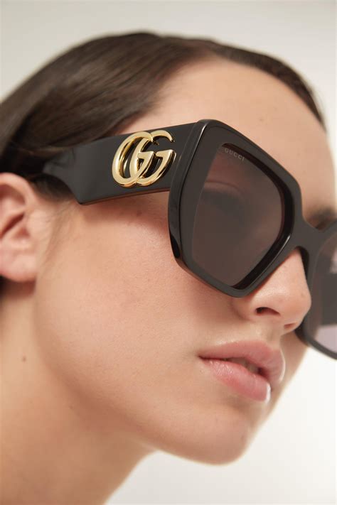 gucci sunglasses nearby|Gucci black sunglasses.